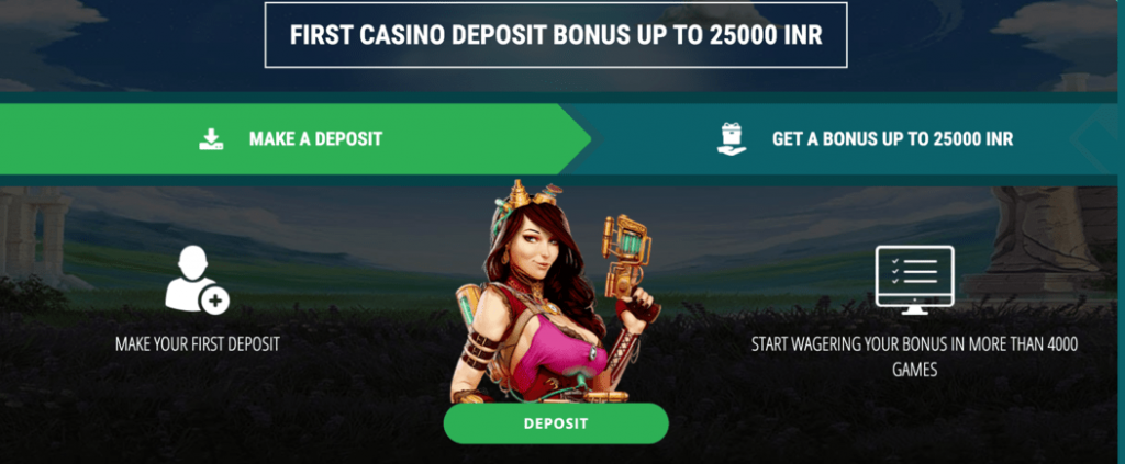 Casino Welcome Bonus on 22Bet