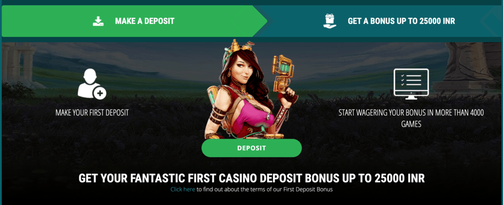 22Bet Casino Bonus for new players